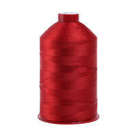 Нитки повышенной прочности 130Л цв 028 красный темный (боб 2500м) Красная Нить