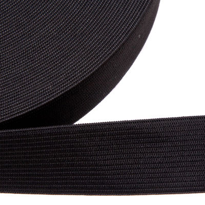 Резинка вязаная ультра цв черный 035мм (уп 25м) Ekoflex - купить в Москве по цене 1 287.50 руб. в швейном магазине Wellmart