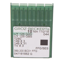 Иглы GROZ-BECKERT UYx128 GAS FFG/SES №110/18 (уп.10шт.)